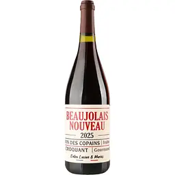Вино Entre Lucien et Marius Beaujolais Nouve червоне 13% 0.75 л