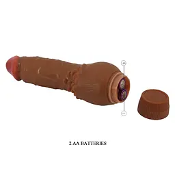 Вібратор Barbara Clark Vibrator 7,6" Brown - мініатюра 9