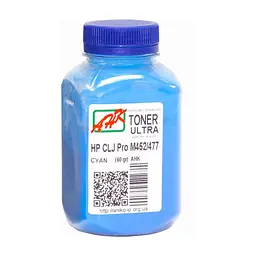Тонер HP CLJ Pro M452/477, 60г Cyan AHK (3202781)