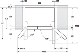 Холодильник Gorenje NRS9EVX1 - мініатюра 4