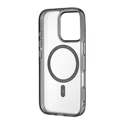 Чохол WIWU Magnetic Crystal with MagSafe iPhone 16 Pro Black - мініатюра 3