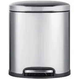 Відро для сміття Mixxus Premium Topper-TC0205 SS Color з плавним закриттям овальне 5 л нержавійка (MI7059) 