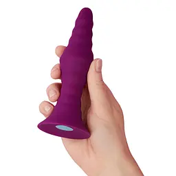 Анальна пробка Dream Toys Pyra Large 15 см (малиновий) - мініатюра 9