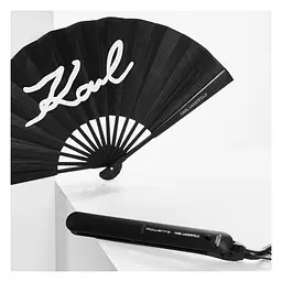Випрямляч Rowenta x Karl Lagerfeld Easyliss, >240Вт, >200С, кераміка, турмалін , чорний - мініатюра 3