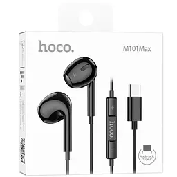 Стерео навушники Hoco M101 Max Type-C Black - мініатюра 2