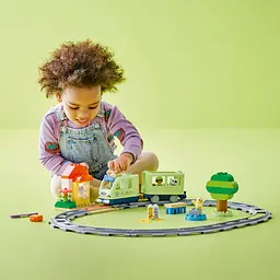 Конструктор LEGO DUPLO Інтерактивний пригодницький потяг 57 деталей (10427) - мініатюра 5