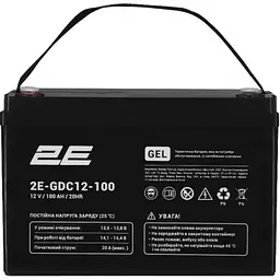 Акумулятор 2E GDC, 12В, 100Ah, GEL (2E-GDC12-100)