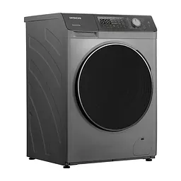 Прально-сушильна машина Hitachi фронтальна, 8(5)кг, 1400, A, 60см, дисплей, пара, інвертор, cріблястий - мініатюра 3
