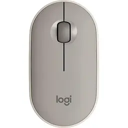 Миша комп'ютерна Logitech Pebble M350 Wireless Sand (910-006751, 910-006665)