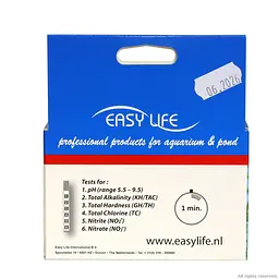 Тест-смужки для акваріумів і ставків Easy-Life 6in1 test strips 50 тестів (TST61) - мініатюра 5