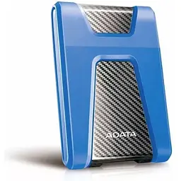Зовнішній ударостійкий жорсткий диск Adata DashDrive Durable HD650 1TB USB 3.2 Gen.1 синій - мініатюра 2