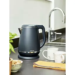 Електрочайник Cuisinart 1.5 л деревновугільний сірий (CJK780E) - мініатюра 5