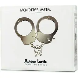 Наручники металеві Adrien Lastic Handcuffs Metallic - мініатюра 4