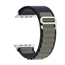 Ремінець для Apple Watch 42 (Series 11-10)/41/40/38, синій, Alpine Loop Alpina Band, тканинний поліестеровий ремінець для смарт-годин, дихаючий, для активного відпочинку та спорту, ArmorStandart (ARM81040)