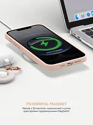 Силиконовый чехол с MagSafe для Apple iPhone 16e/17e, ICON2 MagCase, пудровый, противоударный, панель с мягкой подкладкой, защита всего корпуса, поддержка беспроводной зарядки, совместим с защитными стеклами и пленками, ArmorStandart (ARM83969) - мініатюра 8