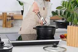 Каструля Ardesto зі скляною кришкою Gemini Anzio 4.4л алюміній чорний kuh0014757 - мініатюра 2