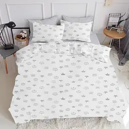 Набір наволочок Cosas G&D crown 50х70 см пісочний (SetPillow_Crown_DotsGrey_50х70) - мініатюра 7
