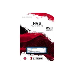 Накопичувач SSD Kingston M.2 500GB PCIe 4.0 NV3 teh0024716 - мініатюра 5