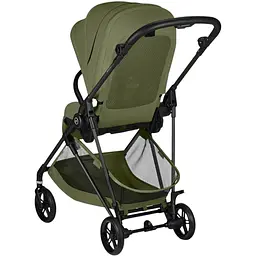 Візок Cybex Melio Carbon Moss Green з бампером (526000785) - мініатюра 6