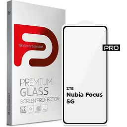 Скло захисне Armorstandart Pro ZTE Nubia Focus 5G Black (ARM78909)