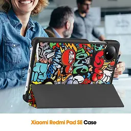 Чохол HardPrinted з малюнком для Xiaomi Redmi Pad SE 8.7 Графіті - мініатюра 5