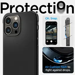 Оригінальний протиударний чохол Spigen Rugged Armor MagSafe для Iphone 14 Pro Max (6.7") Matt Black ACS04812 - мініатюра 13