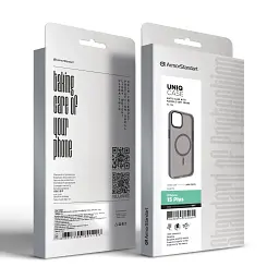 Чехол ArmorStandart Uniq Magsafe для Apple iPhone 15 Plus Grey - миниатюра 6
