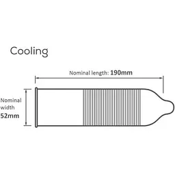Охолоджувальні презервативи Pasante Cooling - мініатюра 2
