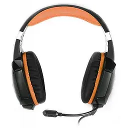 Навушники REAL-EL GDX-7700 SURROUND 7.1 black-orange - мініатюра 2