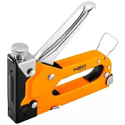 Степлер Neo Tools меблевий 4-14 мм сталь скоби J (16-032)