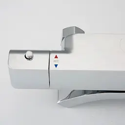 Душова система Gappo G2407-8, вилив - перемикач на лійку, білий/хром, Хром - мініатюра 5