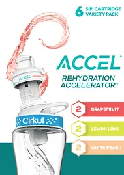 Набір картриджів для напоїв Cirkul Accel Electrolytes Flavor Water Variety Pack 6 шт - мініатюра 3