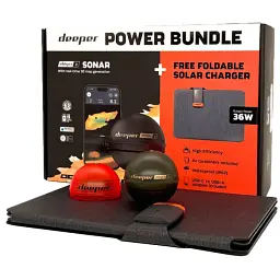 Ехолот Deeper Chirp+ 3.0 (Power Bundle with Solar Panel)