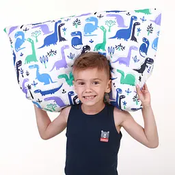 Наволочка на подушку 80х80 BLUE DINO COSAS (4822052327258) - мініатюра 3
