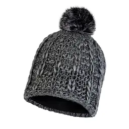 Шапка Buff Knitted & Polar Hat Liv New Темно-сірий