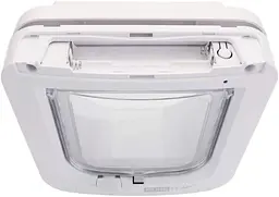 Заслінка для кішок SureFlap з ідентифікацією мікрочіпа, біла (потрібні 4 батареї AA) - мініатюра 4