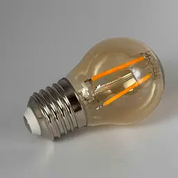 Лампа LED FILAMENT G45 2W E27 2200K VIOLUX ( 832082 ) - мініатюра 3