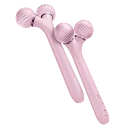 Електронний звуковий ролик для обличчя GESKE Sonic Facial Roller 4 в 1 рожевий - мініатюра 3