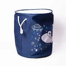 Кошик для іграшок Yiwu тканинний складаний HP-41-15BL 47 см синій 45 л - мініатюра 4