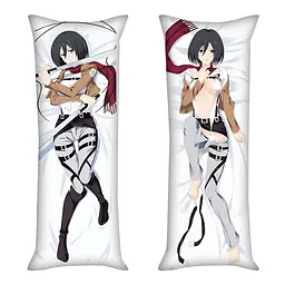 Наволочка дакімакура Атака титанів Мікаса Акерман Attack on Titan Mikasa Ackerman 150 х 50 см