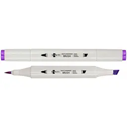 Набір акварельних маркерів Santi Sketch SM-64 світло-фіолетовий 6 шт. (390730)