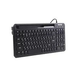 Клавіатура Maxxter KB-01B-UA USB Black (KB-01B-UA) - мініатюра 3