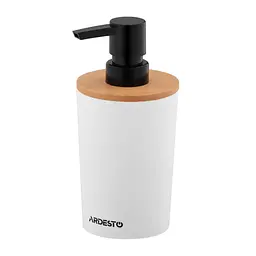 Диспенсер для мила Ardesto Minimalism білий 380 мл (ARHB3104WB)