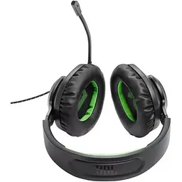 Навушники JBL Quantum 100X (JBLQ100XBLKGRN) провідні з мікрофоном чорні - мініатюра 2