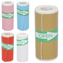 Термопапір для портативного принтера клейовий рулон 5,6 см (В асортименті) - мініатюра 2