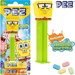 Диспенсер із цукерками Pez SpongeBob SquarePants Губка Боб 17г - мініатюра 2