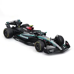Колекційна автомодель Mercedes-AMG F1 W15 Performance (2024) Bburago 18-38208, 1:43 масштаб - мініатюра 3