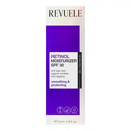 Крем для обличчя Revuele Retinol, зволожуючий, денний, SPF30, 40 мл - мініатюра 3