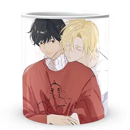 Кухоль GeekLand Banana Fish Бананова Риба Еш Ейджі BF 02.18 330 мл білий - мініатюра 2