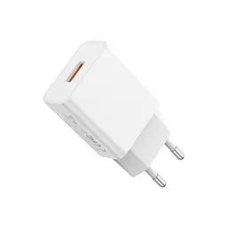 Мережевий зарядний пристрій XO L127 USB-A QC18W Fast Charging Charger with Micro cable Білий - мініатюра 6